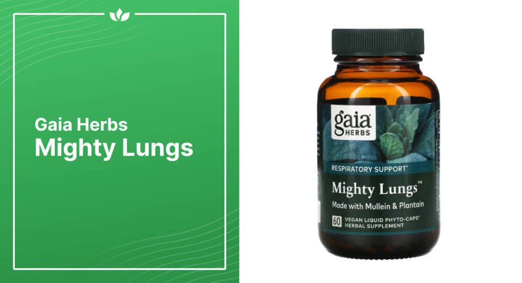 Gaia Herbs Mighty Lungs