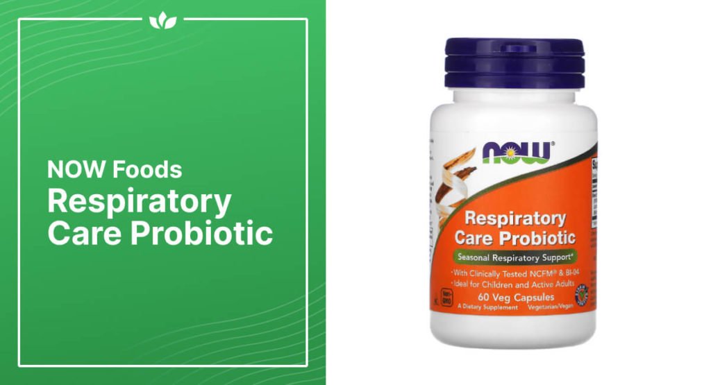 NOW Foods Respiratory Care Probiotic